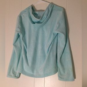 Tommy Hilfiger, Soft fabric pajama top, light long-sleeve, Size M/M, Light blue.